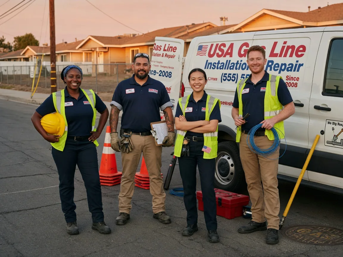Gas Line Installation company in Harrison, GA